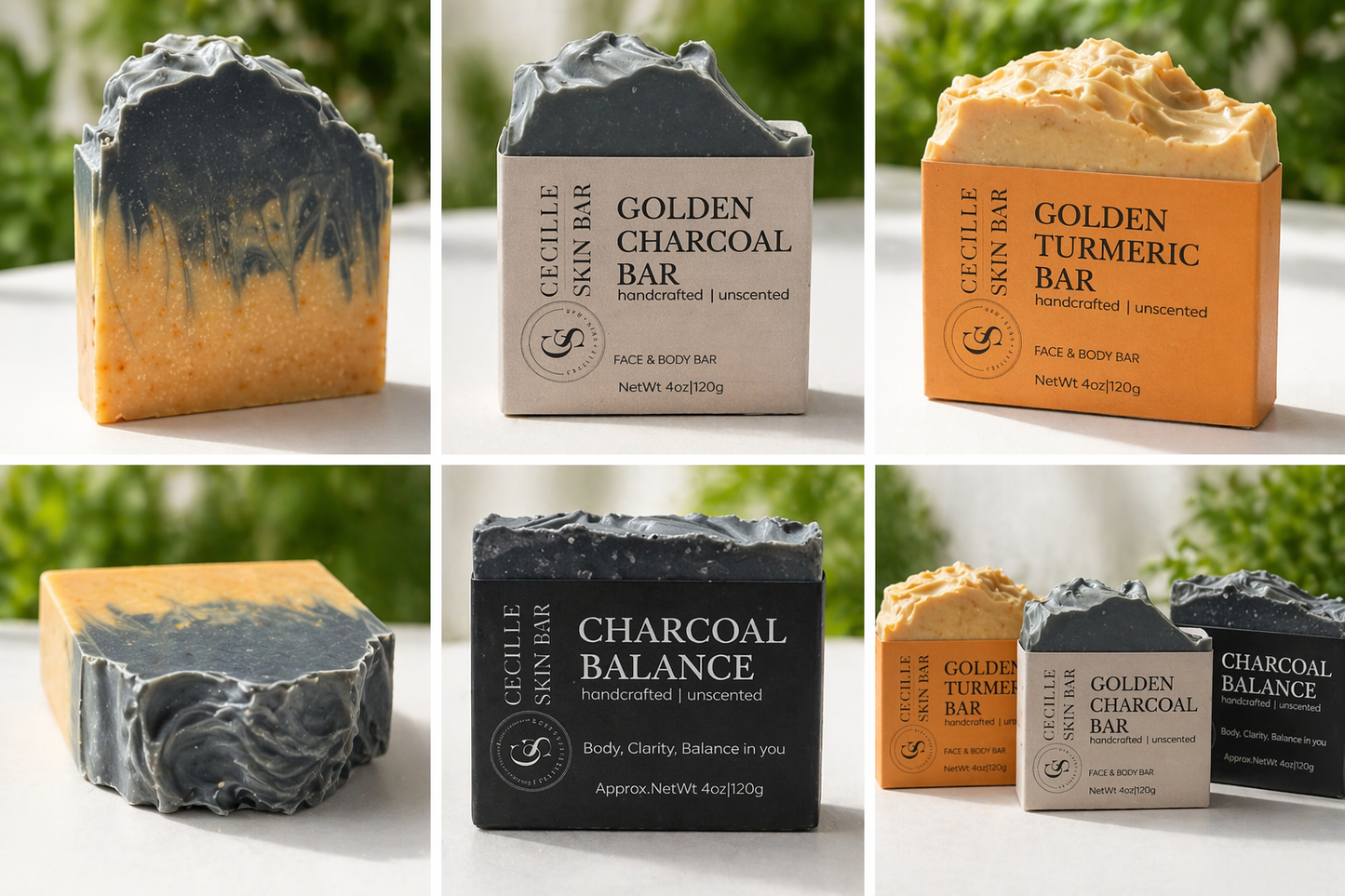 GOLDEN CHARCOAL BAR  (Limited)